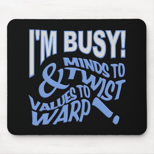 Minds to Twist mousepad (Front)