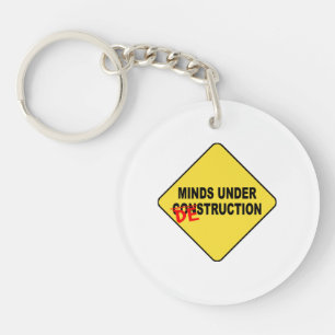 Minds Under Destruction Key Ring