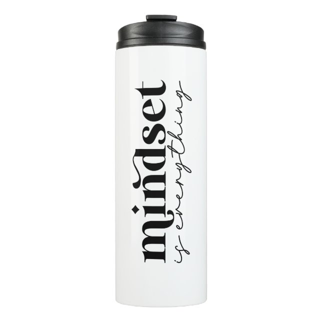 Mindset, Custom Personalise Tumbler Mugs (Front)