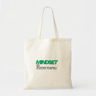 Mindset is Everything, Inspirational, Motivational Tote Bag