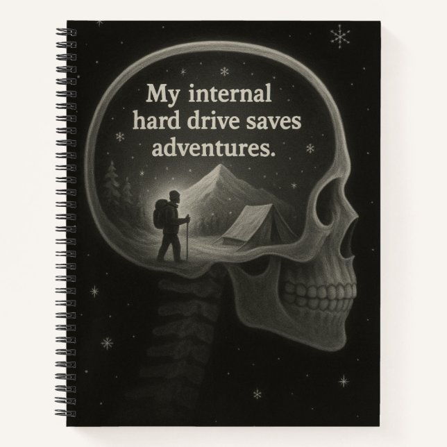 "Mindset of Adventure" Notebook (Front)