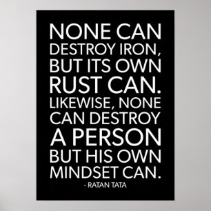 Mindset Quote Poster