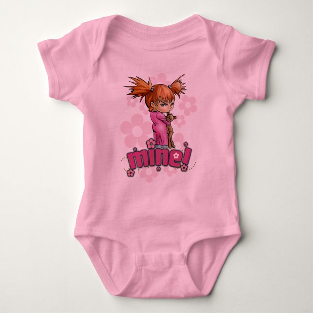 Mine! Baby Bodysuit (Front)