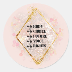 MINE button Classic Round Sticker