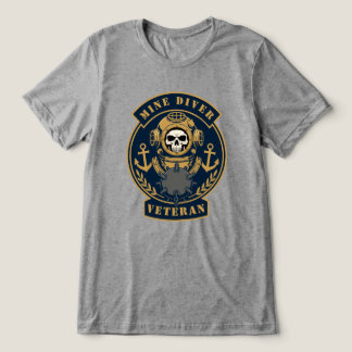 Mine Diver Veteran Tri-Blend Shirt