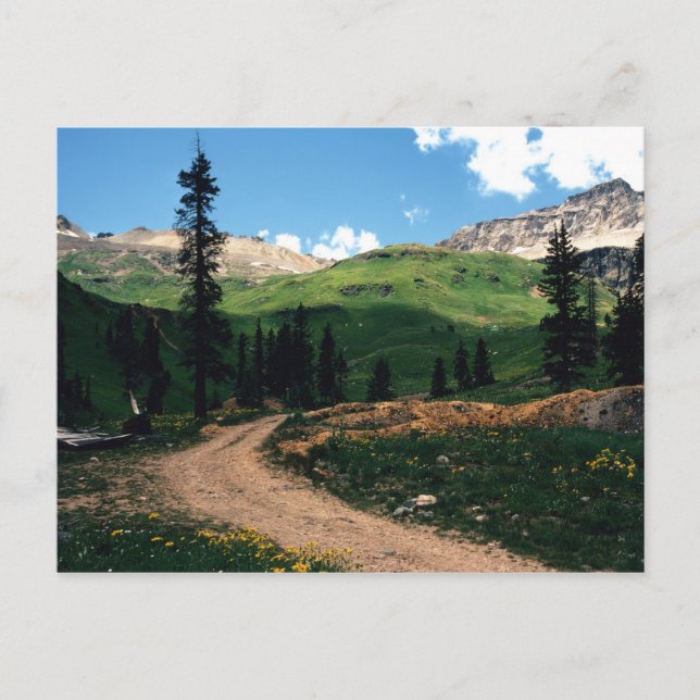 Mine in Yankee Boy Basin, Colorado Postcard (Front)