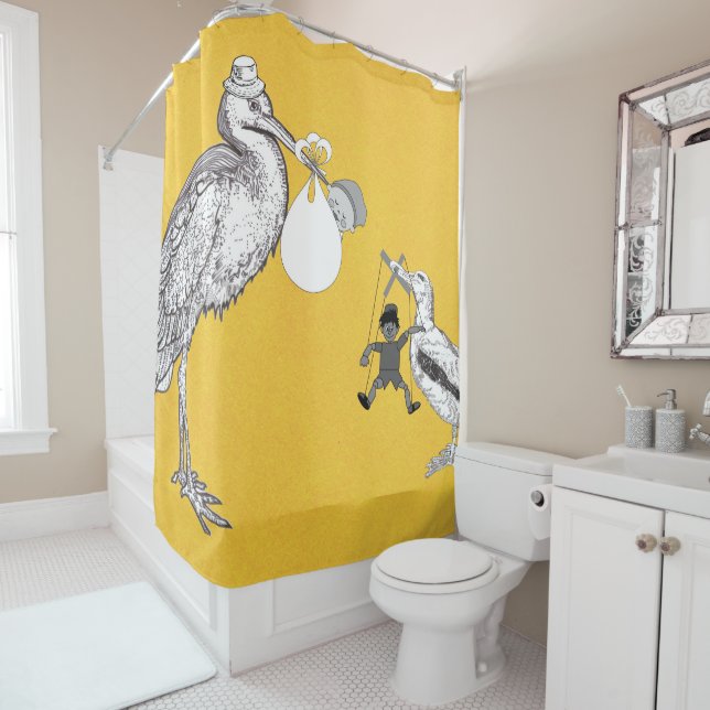 Mine is more beautiful shower curtain (In Situ)