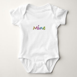 Mine Logo  Baby Bodysuit