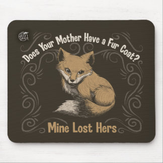 Mine Lost Hers design by Calico Dragon Mouse Pad
