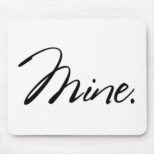 Mine Mouse Pad (Front)