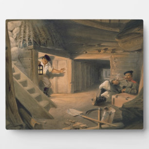 Mine of the Bastion du Mat, plate from 'The Seat o Plaque