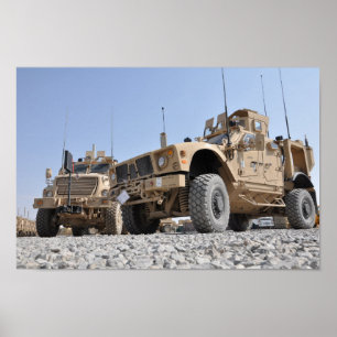 Mine Resistant Ambush Protected ATV Poster