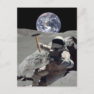 Mine The Moon Postcard