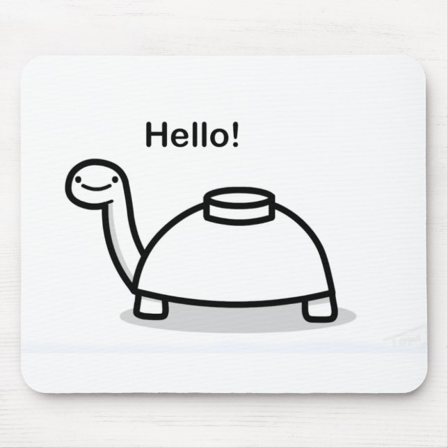 Mine Turtle Mouse Pad (Front)