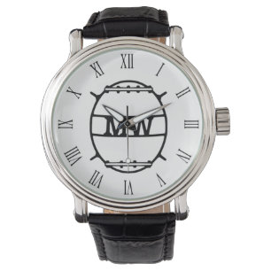 Mine Warfare, MW, badge on a watch