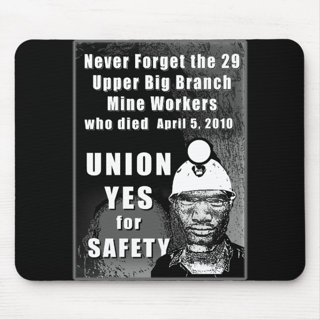 Mine Workers Mousepad (Front)