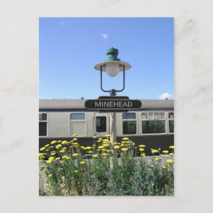 Minehead station, Somerset Postcard