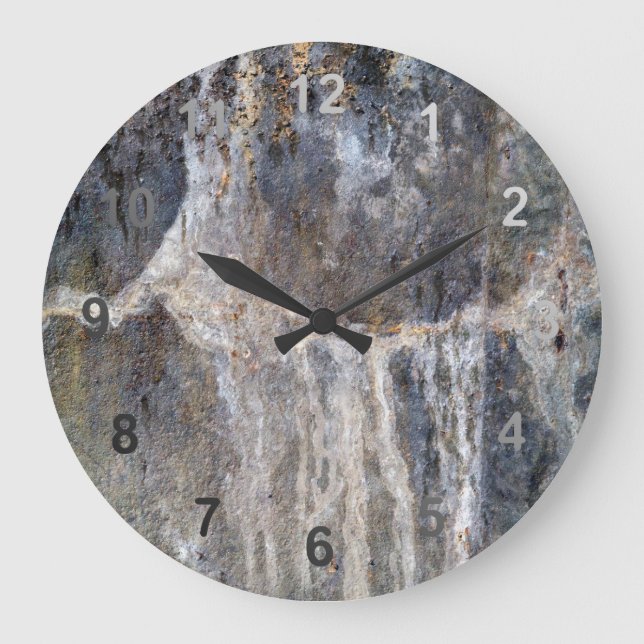 Mineral Cave Large Clock (Front)