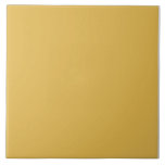 Mineral Yellow Ceramic Tile. Tile<br><div class="desc">This color yellow is a slightly darker yellow. It is called Mineral Yellow. Almost a gold color. This tile could be used for many things in your home,  Border tiles,  splash-back,  kitchen,  stairs,  and more.</div>