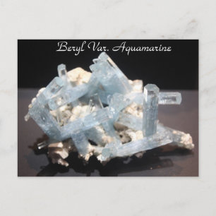 Minerals & Gems # 152 Postcard