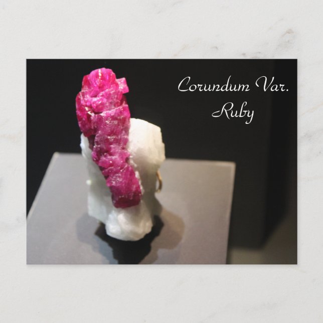 Minerals & Gems # 163 Postcard (Front)