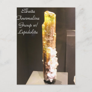 Minerals & Gems # 176 Postcard