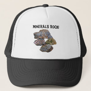 Minerals Rock Collectors Funny Hat