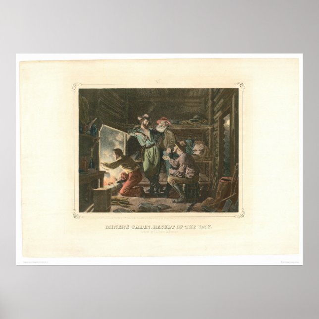Miner's Cabin, Result of the Day (0155A) Poster (Front)