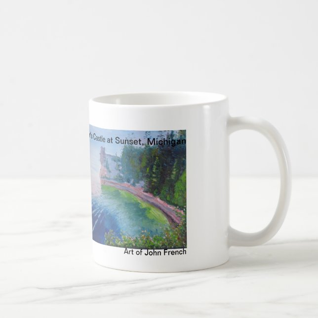 Miner's Castle at Sunset Mug (Right)