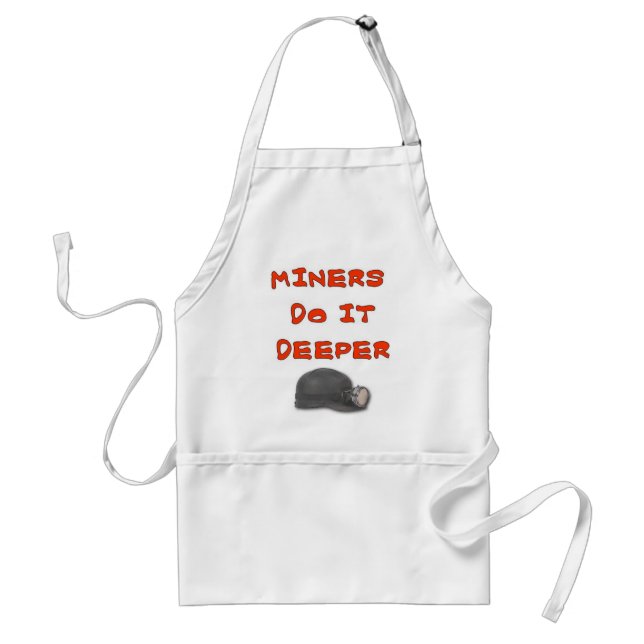 MINERS DO IT DEEPER STANDARD APRON (Front)