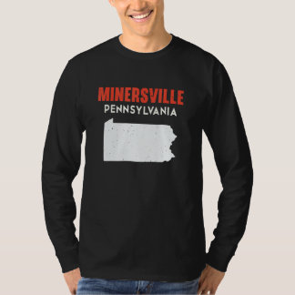 Minersville Pennsylvania USA State America Travel T-Shirt