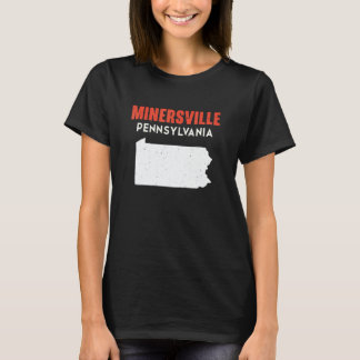 Minersville Pennsylvania USA State America Travel T-Shirt
