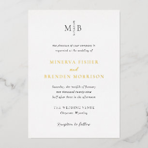 Minerva Modern Elegant Wedding
