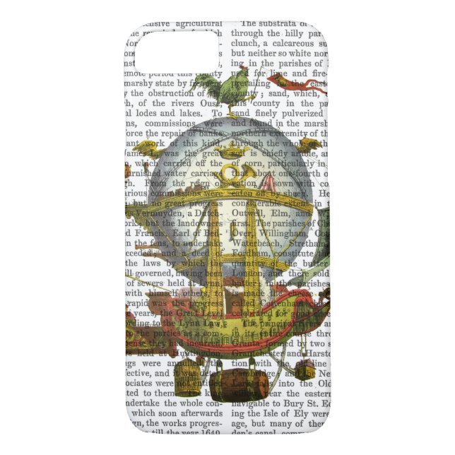 Minerve Hot Air Balloon Case-Mate iPhone Case (Back)