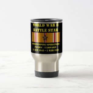 Minesweeping Operations Pacific Campaign Travel Mug