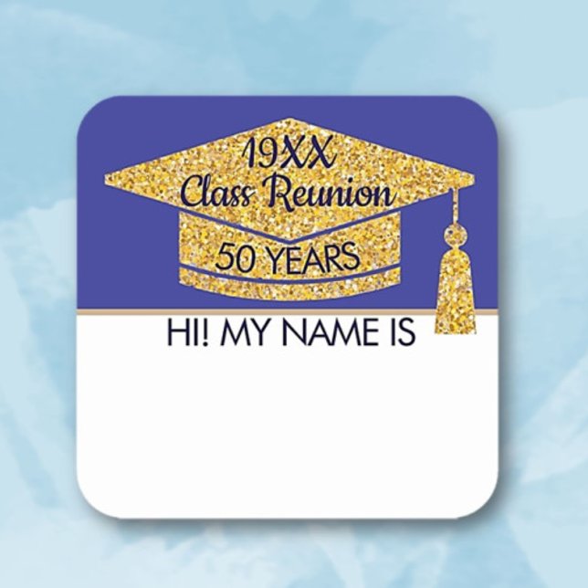 Mingle!  Wear this class reunion name tag (Creator Uploaded)