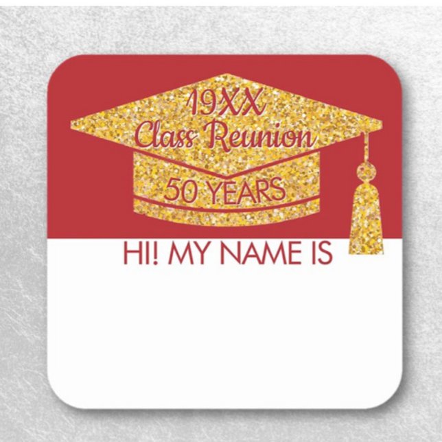 Mingle!  Wear this class reunion name tag (Creator Uploaded)