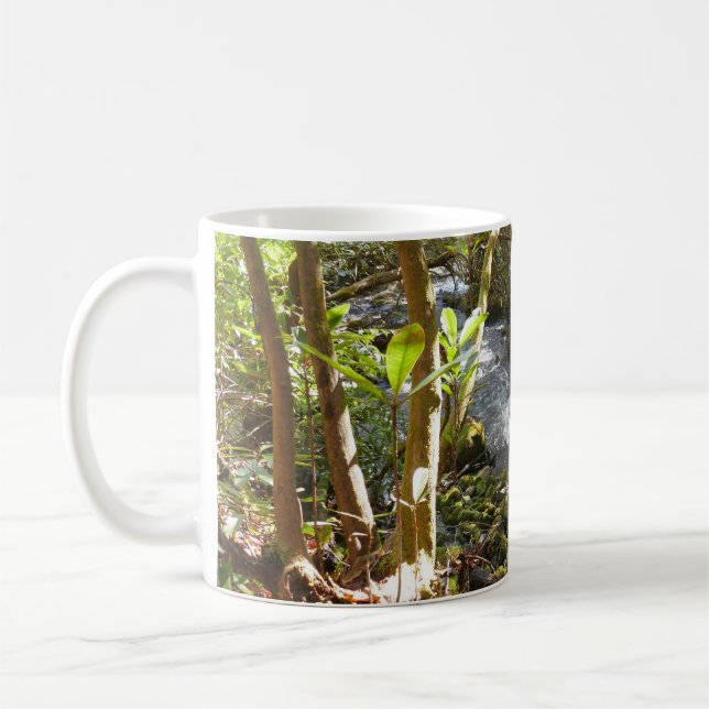 Mingus Creek at Smoky Mountains Coffee Mug (Left)