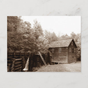 Mingus Mill - Great Smoky Mountains Postcard