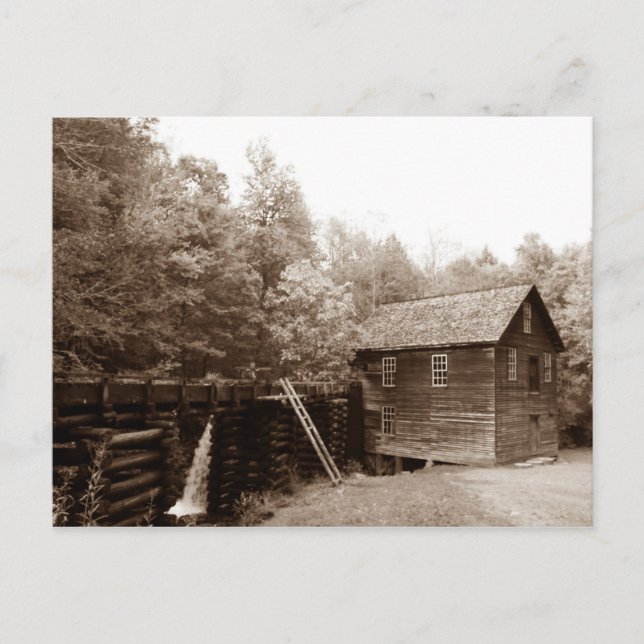 Mingus Mill - Great Smoky Mountains Postcard (Front)