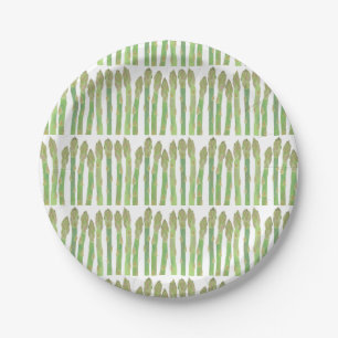 Mini Asparagus salad Paper Plate