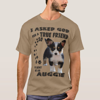 Mini Auggie Quote Mum Dad Lover Print, Cute Aussie T-Shirt