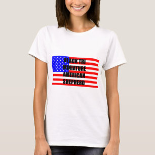 mini aussie name flag black tri T-Shirt