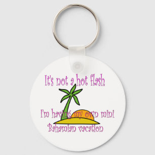 Mini Bahamian vacation Key Ring