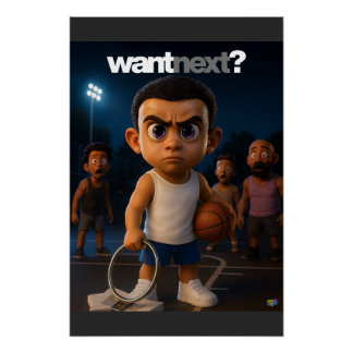 Mini Baller - Want Next Poster