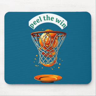 Mini basketball hoop t shirt mouse pad