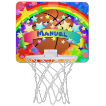 Mini Basketball Hoop with Rainbow HAMbyWG