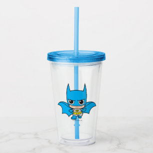 Mini Batman Running Acrylic Tumbler
