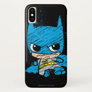 Mini Batman Sketch Case-Mate iPhone Case
