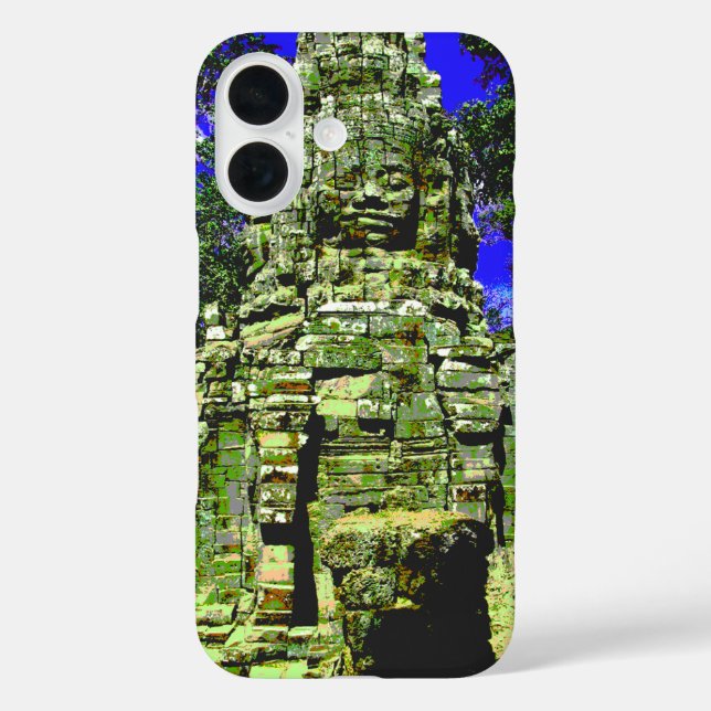 Mini Bayon [Redux] ... Siem Reap, Cambodia Case-Mate iPhone Case (Back)